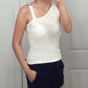 Beautiful Off White Knitted Top